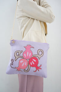 Suzani Clutch Bag - Purple 15