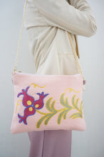 Load image into Gallery viewer, Suzani Clutch Bag - Pink 13
