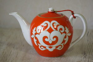 Vintage Plate -Tea pot & Tea cup 0501
