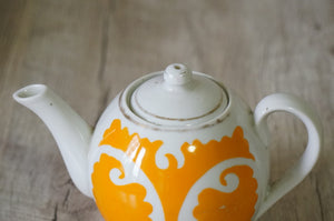 Vintage Plate -Tea Pot 0505