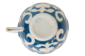 Vintage Plate (Set) - 1206 - Duck Blue Espresso cup