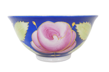 Load image into Gallery viewer, Vintage Plate (Set) - 1203 - Blue&amp;Pink rose-2
