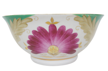 Load image into Gallery viewer, Vintage Plate (Set) - 1201 - Green&amp;Pink flower
