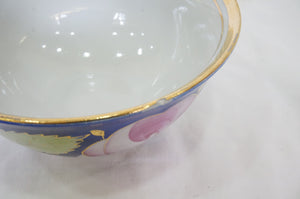 Vintage Plate (Set) - 1203 - Blue&Pink rose-2