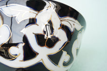 Load image into Gallery viewer, ウズベキスタン綿花柄陶器　プレート ・ティーカップ　２枚セット
